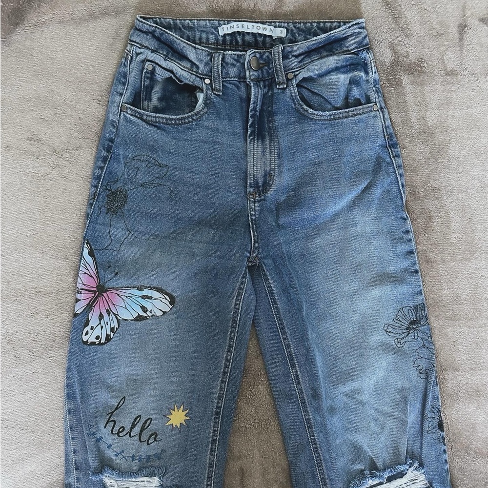 Tinseltown Denim Pants
Size 3
